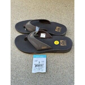 Reef Men's Fanning Bottle Opener Sandals Size 9 Brown New With Tag